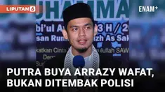 Duka menyelimuti ulama Buya Arrazy dan keluarga pada Rabu (22/6/2022). Putra keduanya, HSW (3), meninggal dunia usai tertembak pistol milik anggota Polri. Saat peristiwa, polisi berinisial M tengah mengawal Buya di Tuban, Jawa Timur. Senjata berpinda...