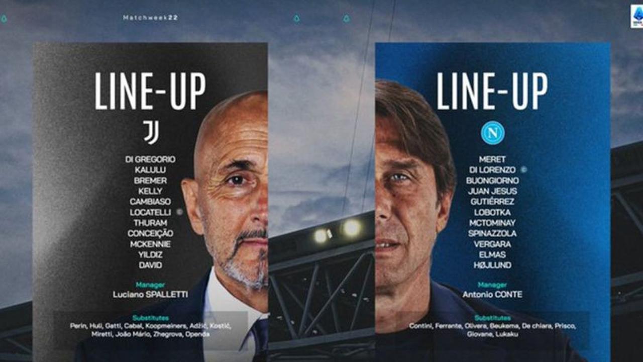 Juventus Kalahkan Napoli 3-0: Bianconeri Merangsek ke Peringkat Lima Liga Italia