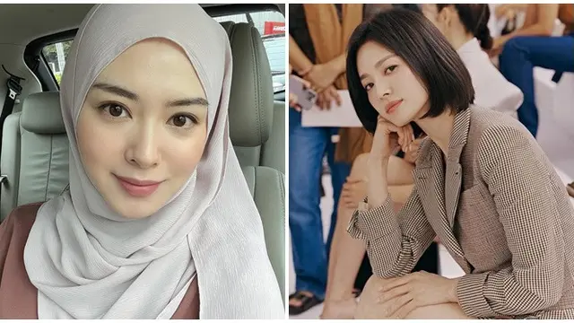 Disebut Mirip, Ini 6 Beda Pesona Ayana Moon dan Song Hye Kyo Pamer Senyum