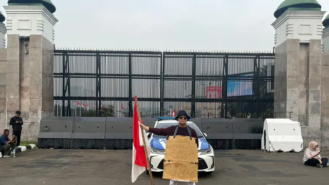 Pendemo asal Sukabumi