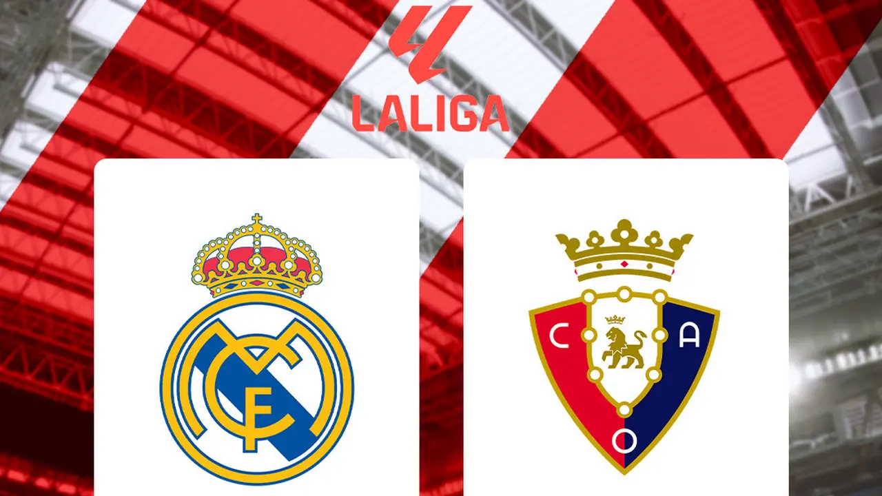 Liga Spanyol - Real Madrid Vs Osasuna
