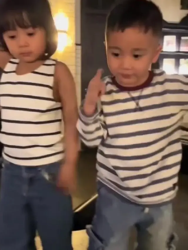 Gemesin! Momen Rayyanza dan Nuna Anak Caca Tengker Joget Velocity Ini Curi Perhatian