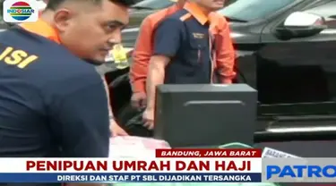 Polda Jawa Barat mengungkap kasus penipuan dan penggelapan pemberangkatan haji dan umrah yang di lakukan oleh PT Solusi Balad Lumampah.