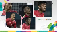 Trivia Pemain Timnas U-23 di Asian Games, Hansamu Yama, Stefano Lilipaly, Zulfiandi, Irfan Jaya, dan Beto (Bola.com/Adreanus Titus)