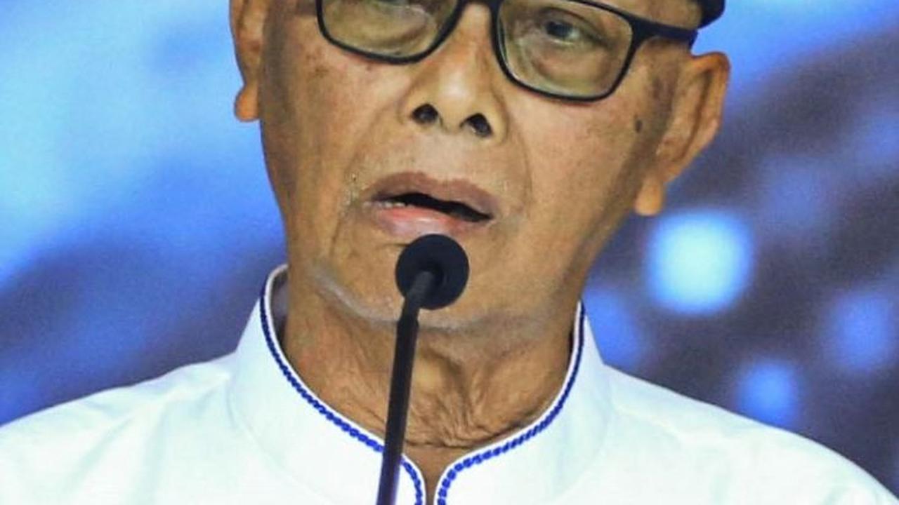 Dia menegaskan bahwa MUI setuju agar seluruh elemen masyarakat menyatakan sikap tegas terhadap fenomena judi online. Foto: Liputan6.com / Angga Yuniar<br>