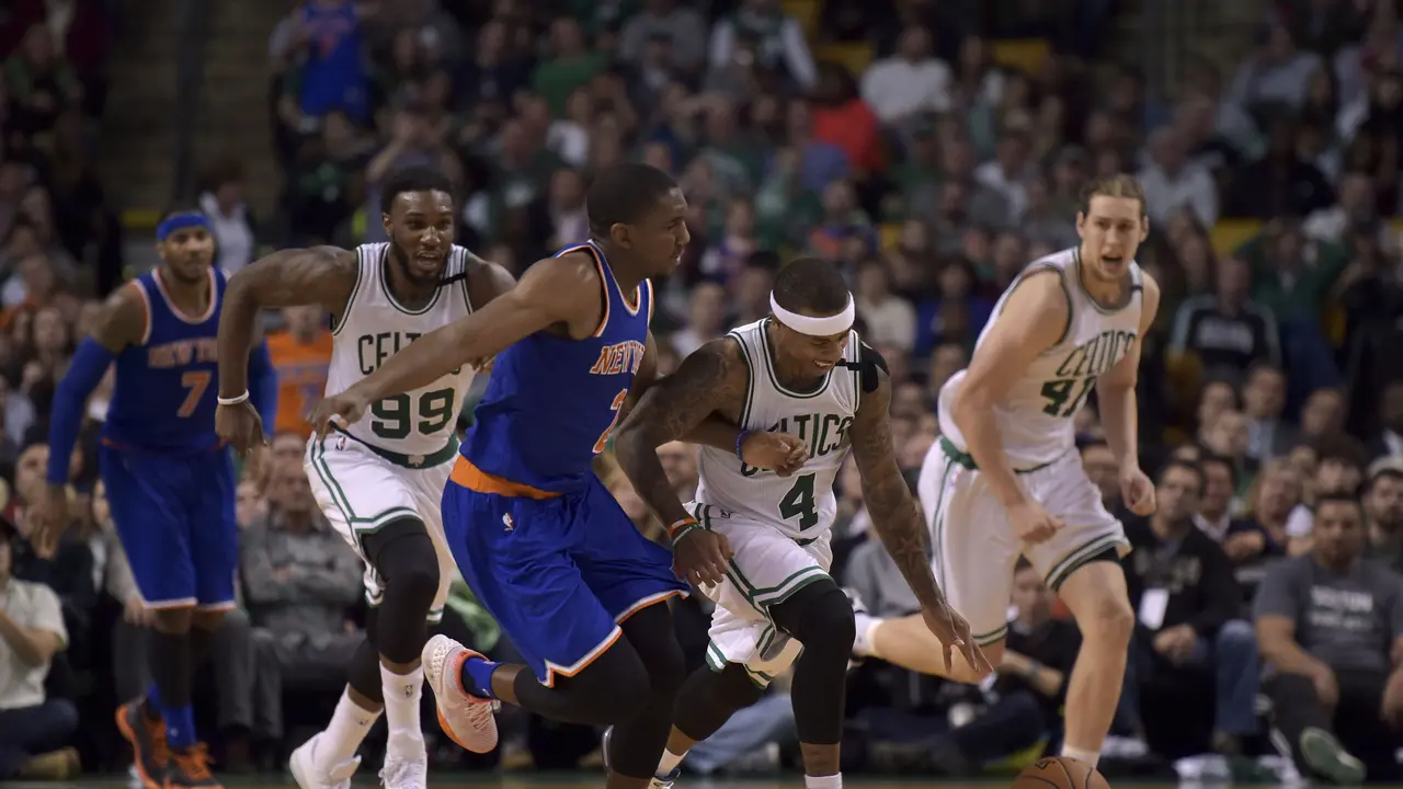 Boston Celtics versus New York Knicks 