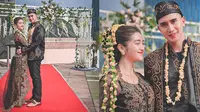 Potret Verrell dan Ranty Maria Pakai Baju Pengantin Adat Jawa. (Sumber: Instagram.com/ bramastavrl)