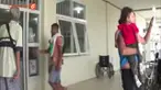 Suasana setelah Gempa yang terjadi di Kota Sorong, jumat dini hari tadi banyak warga yang panik berhamburan keluar rumah, setelah gempa 6,8 SR mengguncang kota Sorong selama 15 detik.