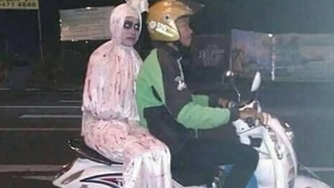 orderan aneh ojek online (foto: Instagram/@gojekupdate_pekanbaru)