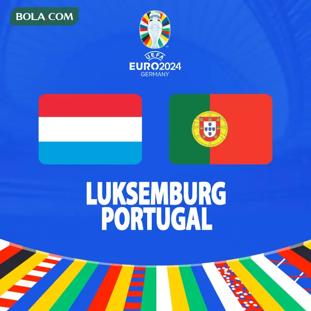 Kualifikasi Euro 2024 - Luksemburg vs Portugal