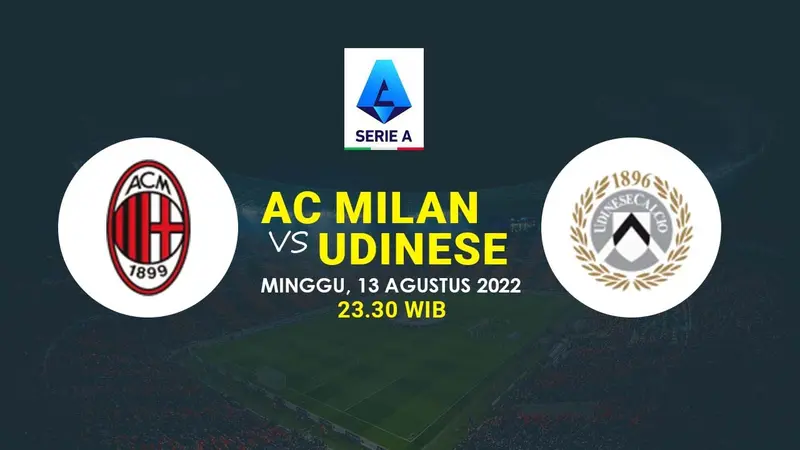 AC Milan vs Udinese - Liga Italia 2022-23