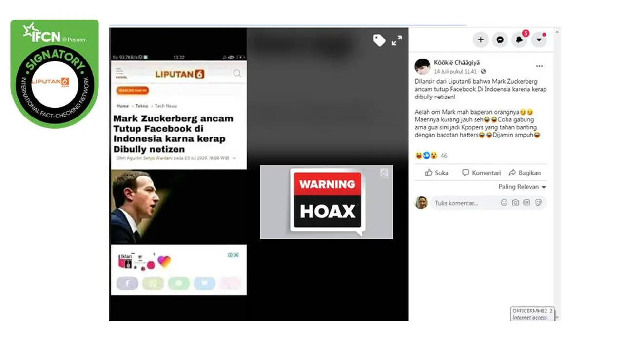 Cek Fakta Facebook