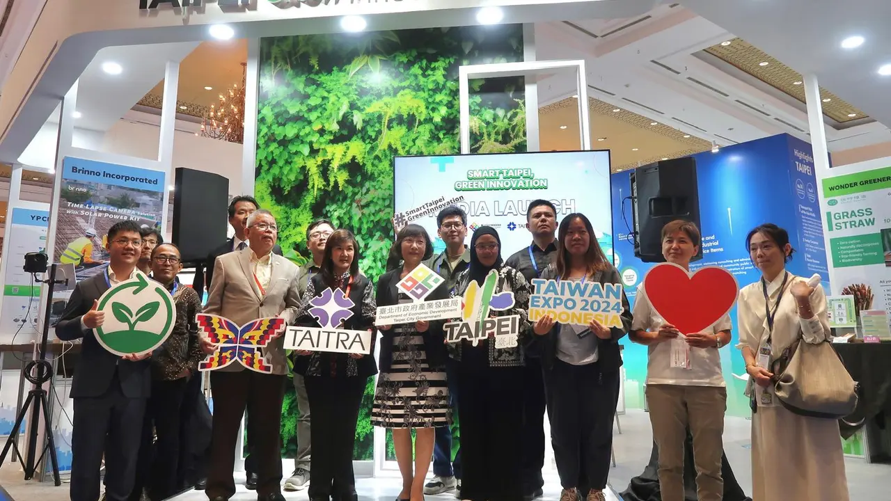 Smart Taipei, Paviliun di Jakarta Convention Center untuk Mengenalkan Investasi Hijau