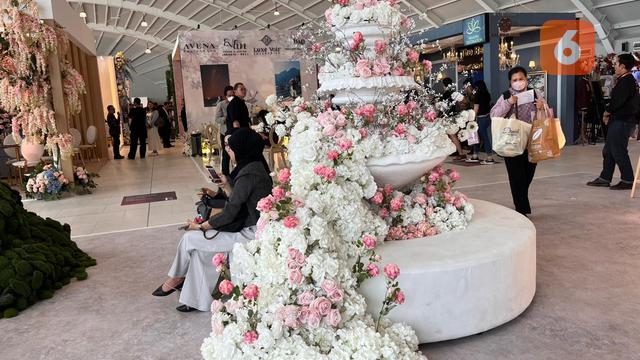 Mengungkap Tren Pernikahan Nuansa Floral di Bridestory Fair 2024. (Dok: Liputan6.com/dyah)
