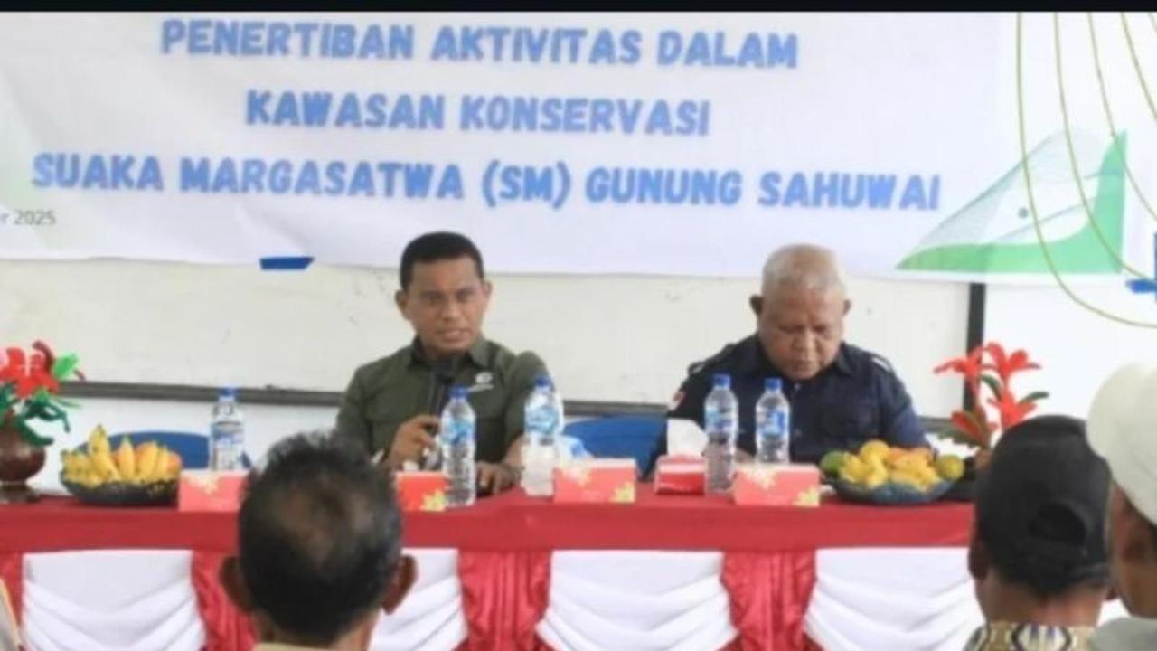 BKSDA Maluku Perkuat Kolaborasi Masyarakat untuk Perlindungan SM Gunung Sahuwai