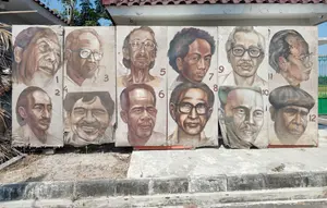 Poster Ikonik ‘Hidup Ataoe Mati’ Trubus Soedarsono, Seniman di Pusaran Perlawanan