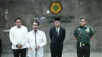 Menteri Pertanian, Andi Amran Sulaiman usai Rapat Koordinasi Irigasi di Kantor Pusat Kementan, Jakarta, Kamis (5/12/2024). (Foto: Istimewa)