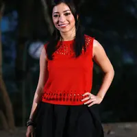 Tidak hanya Calvin Jeremy, Teuku Rassya juga ikut terlibat dalam video klip tersebut 'Tengku jadi orang ketiga aku sama Calvin' ujar nikita menjelaskan. (Wimbarsana Kewas/Bintang.com)