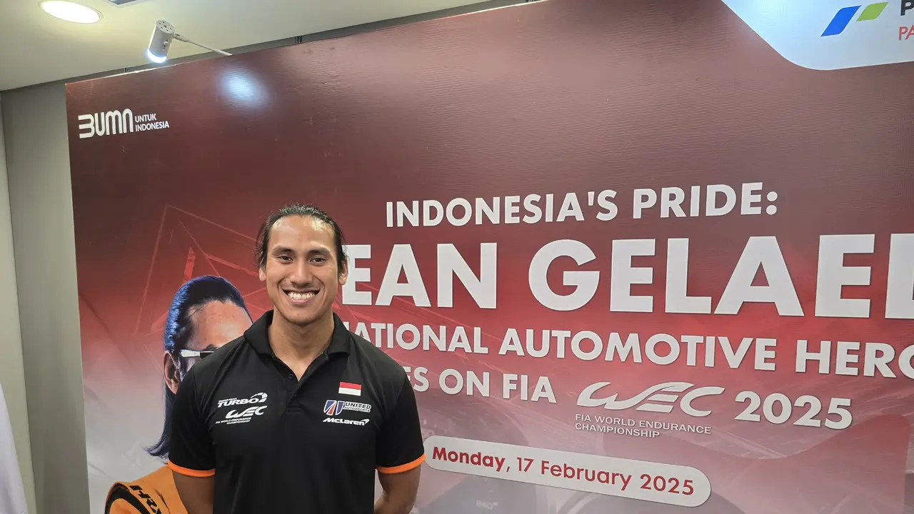 Pembalap Indonesia Sean Gelael