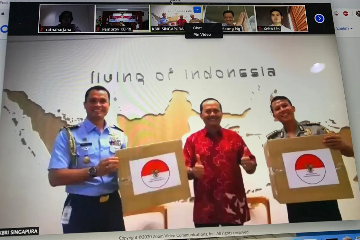 Kerja sama perusahaan Singapura, Temasek dan KBRI Singapura untuk memasok alat kesehatan ke Batam.