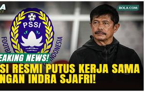 PSSI resmi mengakhiri kerja sama dengan Indra Sjafri sebagai pelatih Timnas Indonesia U-22 usai kegagalan di SEA Games 2025. Keputusan ini diumumkan Ketua BTN Sumardji, di Menara Mandiri, Jakarta, Selasa (16/12/2025) malam WIB, setelah evaluasi menye...