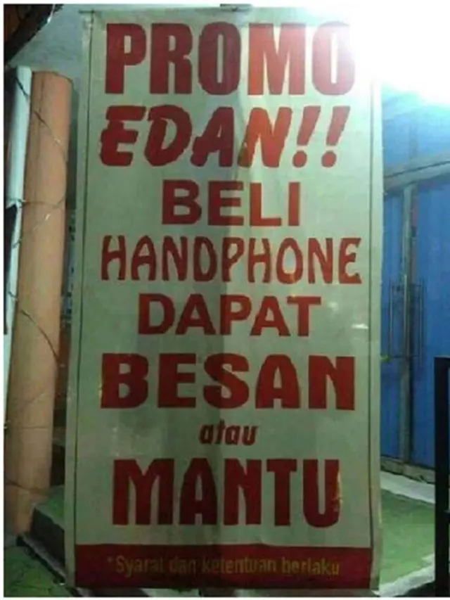 6 Spanduk Khusus Untuk Jomblo Ini Bikin Elus Dada