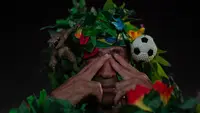 Ekspresi seorang pendukung timnas Brasil saat menonton pertandingan perempat final Copa America 2024 antara Uruguay dan Brasil di zona penggemar Copacabana, Rio de Janeiro, Brasil pada tanggal 6 Juli 2024. (TERCIO TEIXEIRA/AFP)