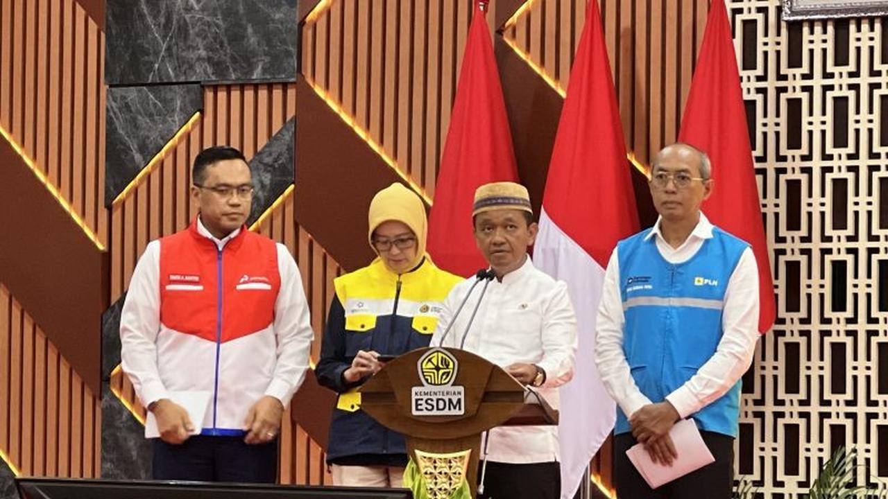 Menteri Bahlil Pastikan Stok BBM dan Listrik Aman Jelang Natal 2025 dan Tahun Baru 2026