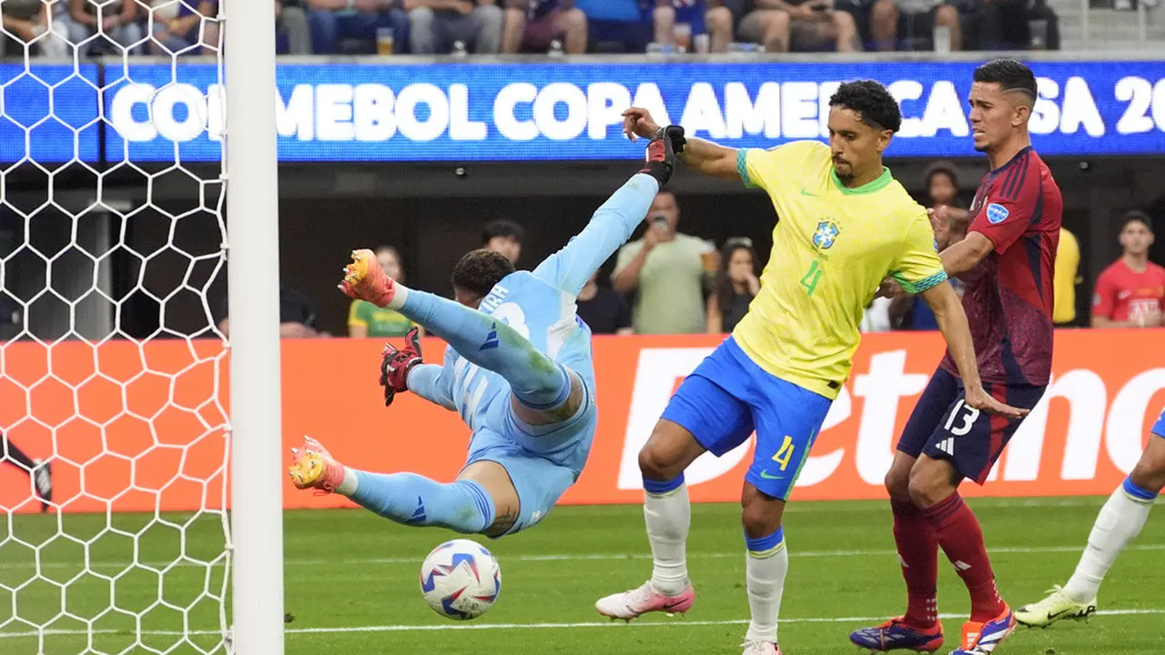 FOTO Brasil Vs Kosta Rika