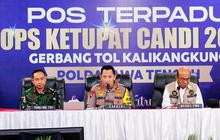 Pesan Tegas Kapolri Sigit buat Pemudik di Terminal Purabaya Surabaya Jatim
