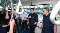 Erick Thohir Minta Waktu Tempuh Kereta Bandara Soetta Dipangkas Jadi 35 Menit