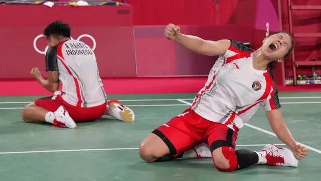 Foto: Depak Wakil China, Greysia / Apriyani Malaju ke Semifinal Olimpiade Tokyo 2020