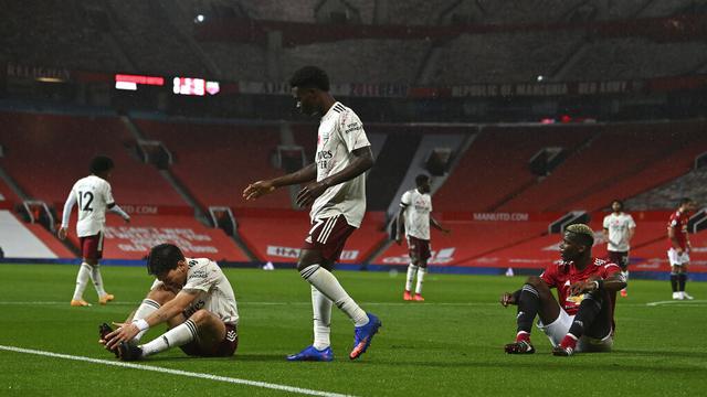 FOTO: Arsenal Permalukan Manchester United di Old Trafford