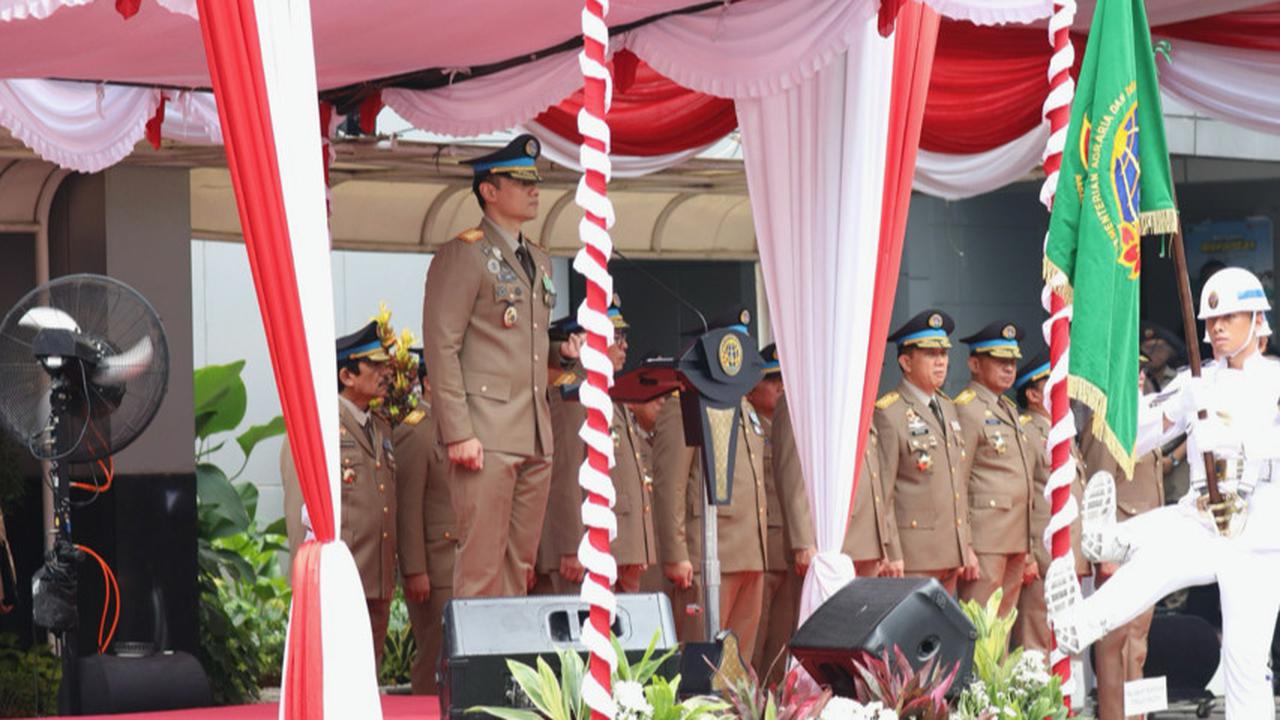 Menteri AHY Pimpin Upacara HANTARU 2024