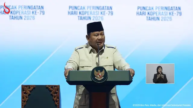 Prabowo Cerita Gagasan Pembentukan Koperasi Merah Putih