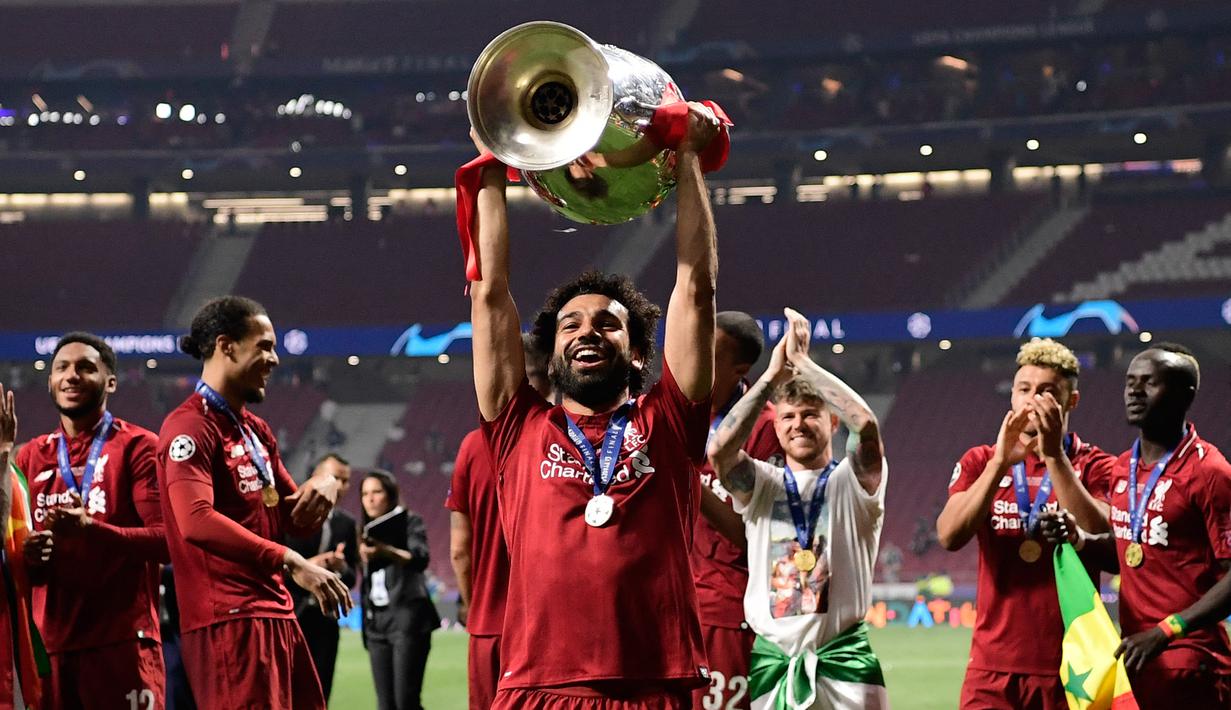 Liverpool berhasil menjuarai Premier league di musim 2019/2020 dan semusim sebelumnya pada 2018/2019 mampu menjadi yang terbaik di Eropa dengan menjuarai Liga Champions. (AFP/Javier Soriano)