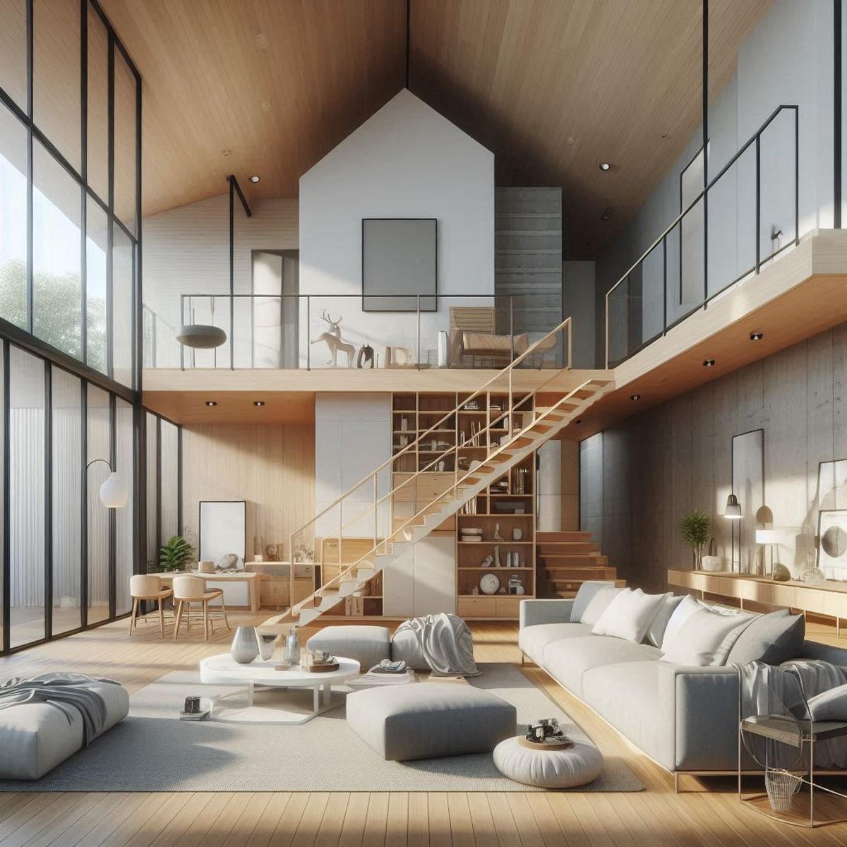 Desain Rumah Minimalis Loft