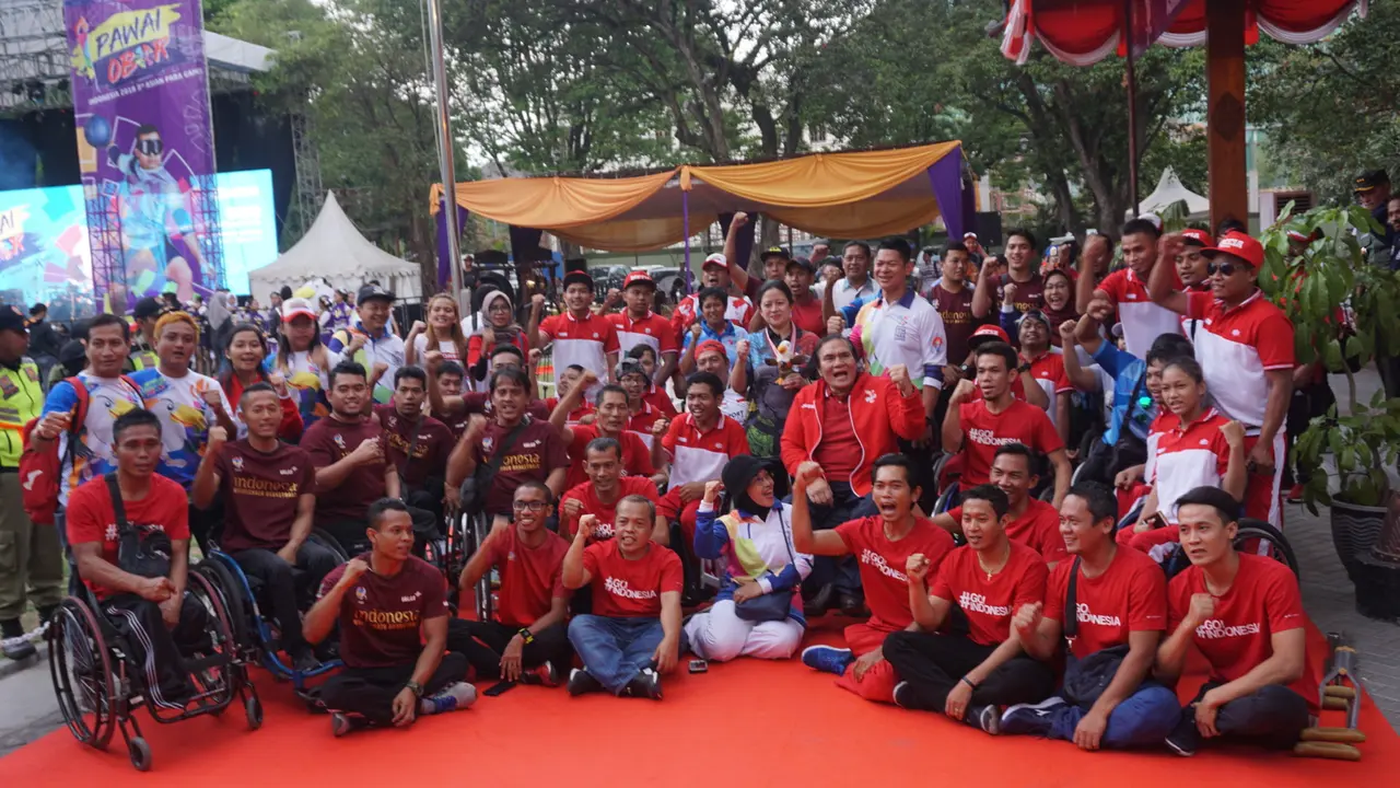 Puan Maharani Bawa Obor Asian Para Games