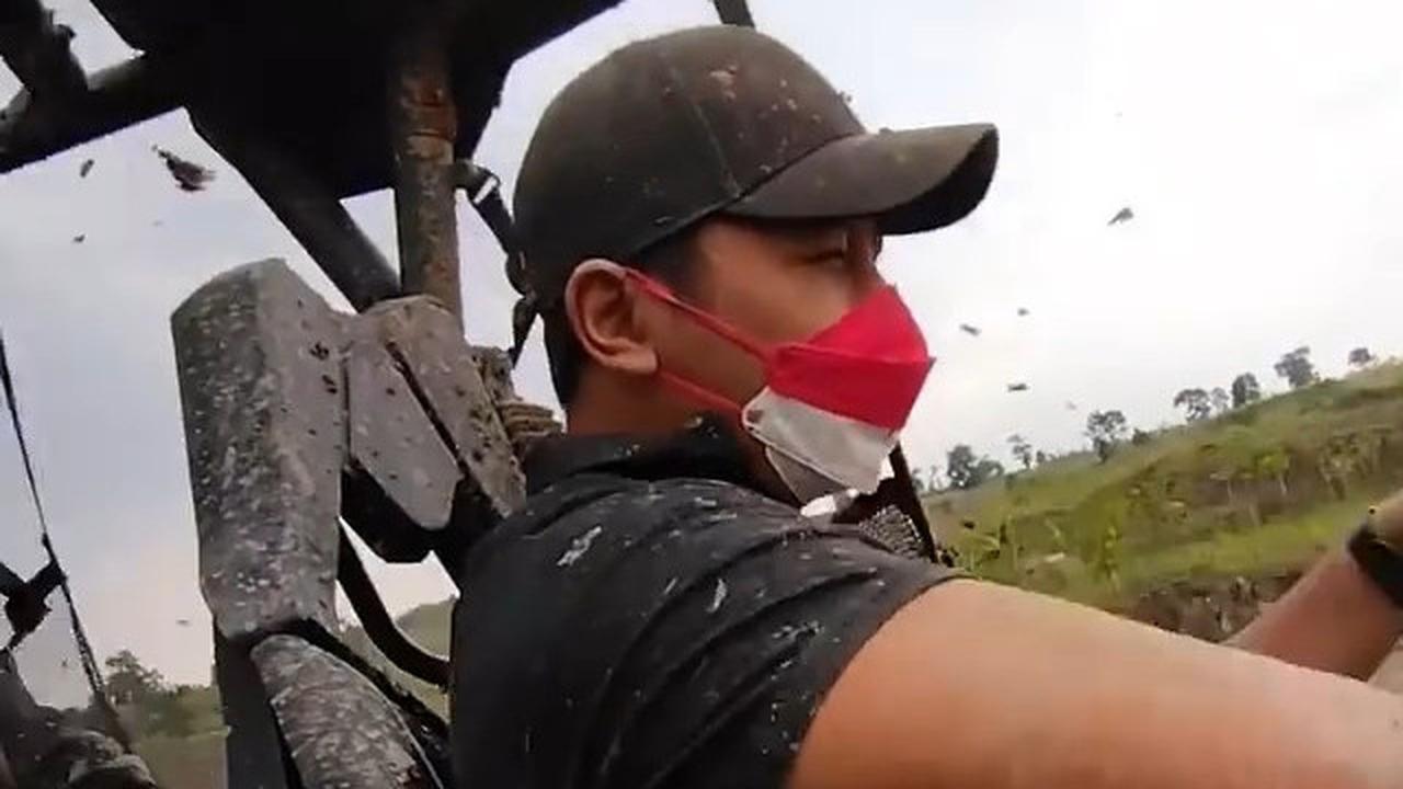 6 Potret Darma Mangkuluhur Cucu Soeharto Hobi Olahraga Ekstrem, Offroad hingga Terjun Payung