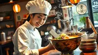 Resep Ramen Jepang Autentik, Lengkap Kuah Kental dan Topping Khas Negeri Sakura