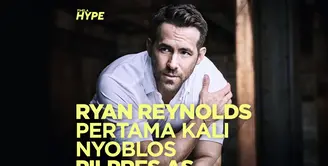 Ryan Reynolds Pertama Kali Nyoblos Pilplres AS