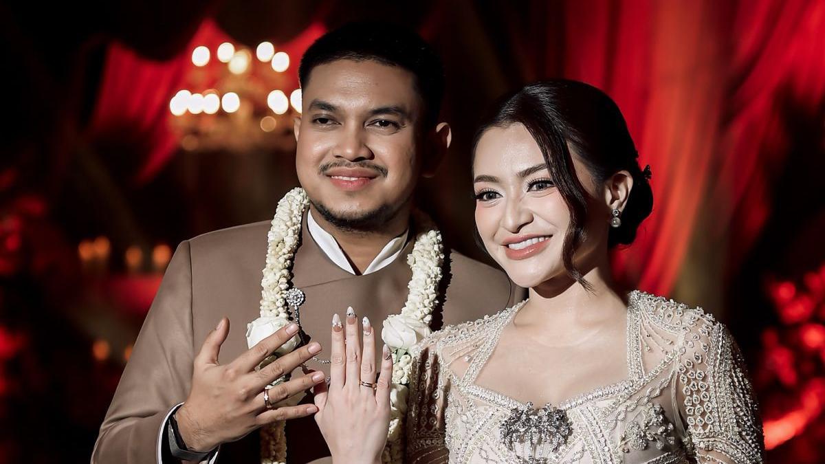 ﻿Konten Pernikahan Nathalie Holscher dan Aripat Viral di TikTok, Tembus 75 Juta Penonton