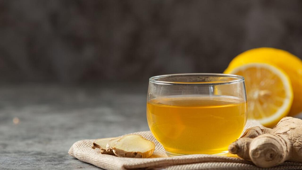 Wedang Jahe dan lemon