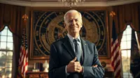 joe biden zodiac ©Ilustrasi dibuat AI