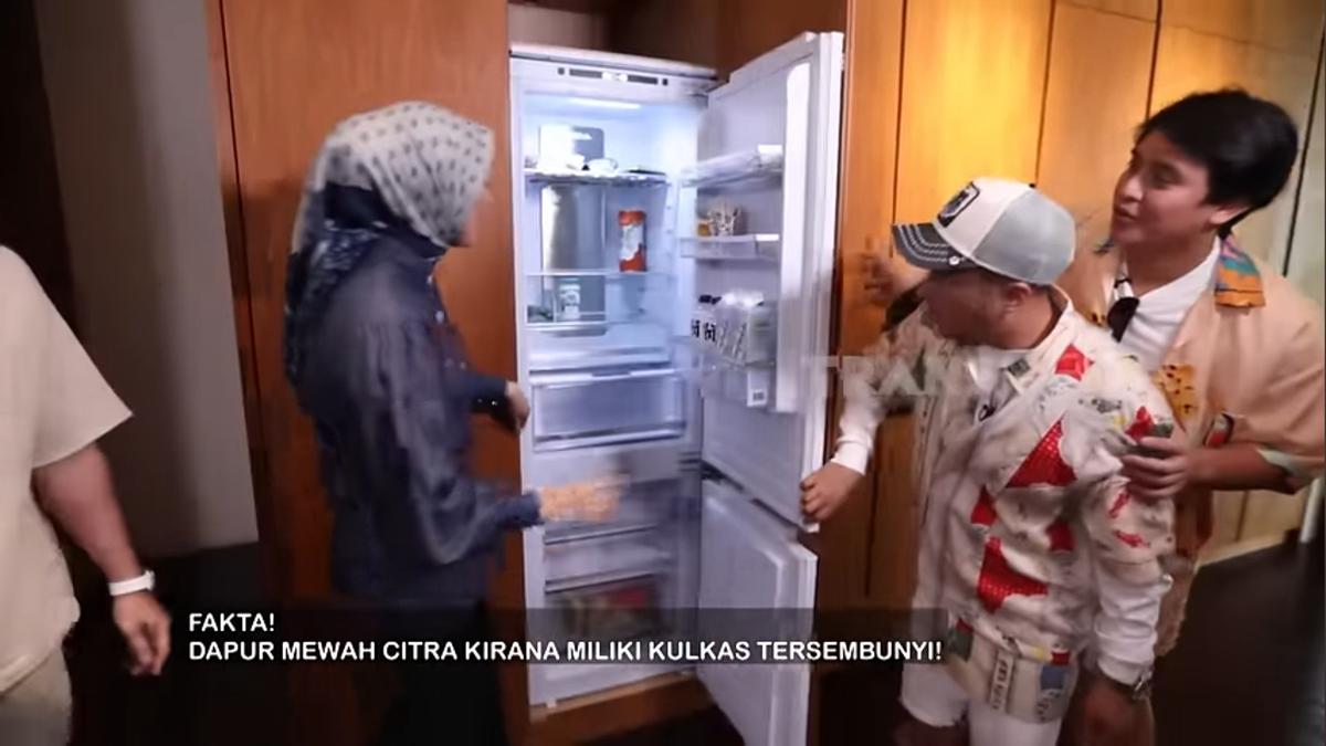 5 Potret Dapur Super Bersih Citra Kirana, Ada Kulkas Tersembunyi Hingga Kompor Miliaran Seperti Nagita Slavina