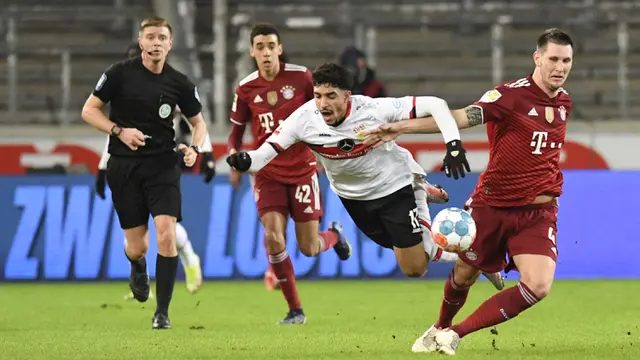 Foto: Gnabry dan Lewandowski Gacor, Bayern Munchen Pastikan Juara Paruh Musim Liga Jerman 2021 / 2022 usai Lumat VFB Stuttgart