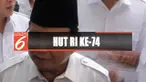 Ratusan kader, relawan, dan petinggi partai hadir dalam upacara tersebut. Ketua Umum Prabowo Subianto menjadi inspektur upacara.
