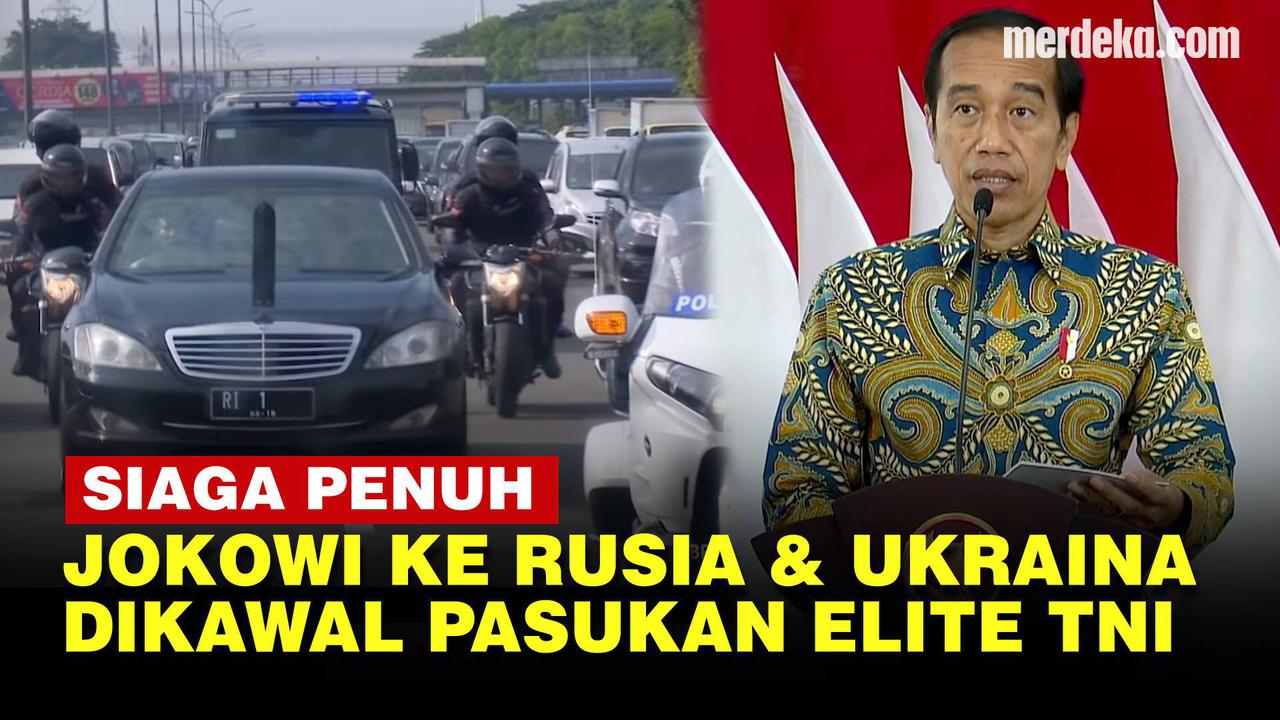 VIDEO: Pasukan Elite TNI di Paspampres Kawal Jokowi ke Ukraina dan Rusia