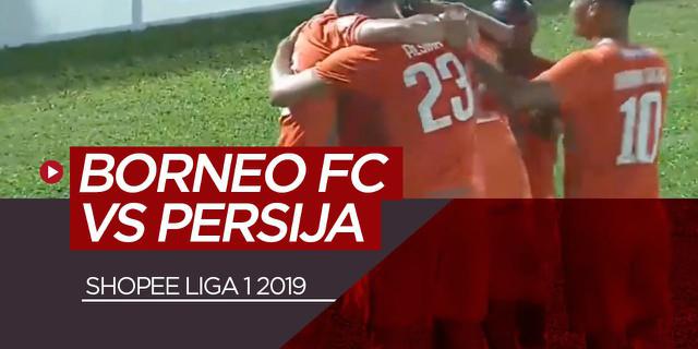 VIDEO: Laga Seru Borneo FC vs Persija di Liga 1 2019