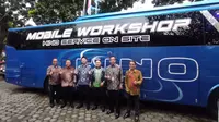 Hino Dirikan Posko dari Medan hingga Surabaya (Arief A/Liputan6.com)